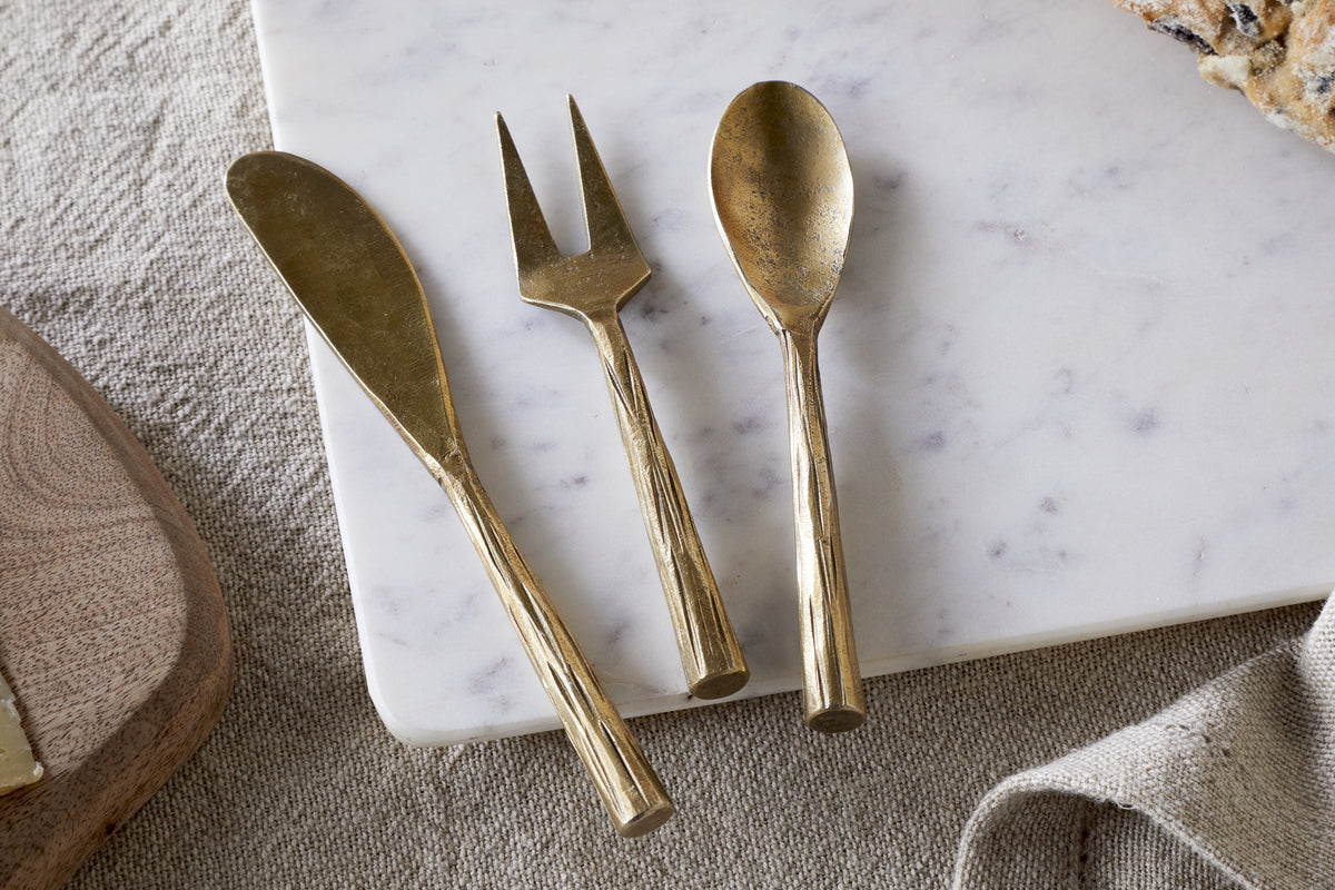 Service de table Roda - Laiton antique (lot de 3)