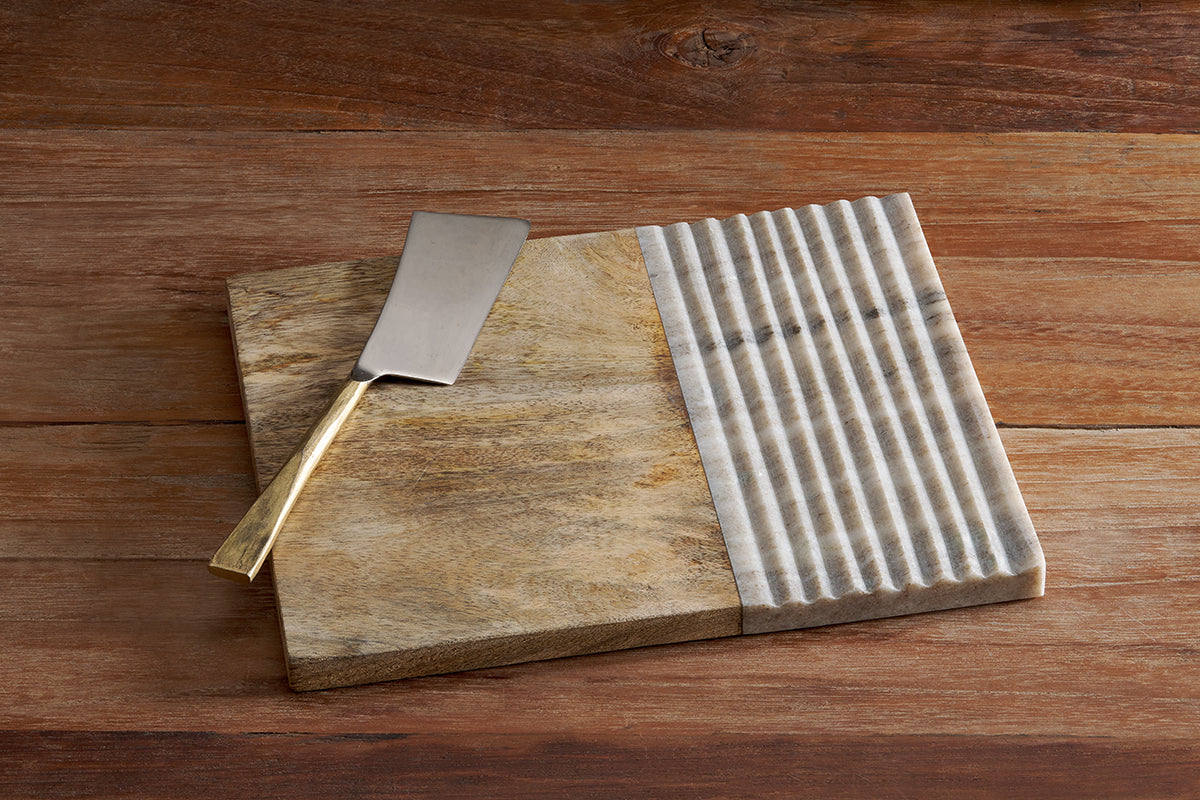 Planche à découper Reyna - Marbre brun