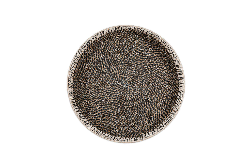 Décoration murale Sadie Basket - Noir et naturel