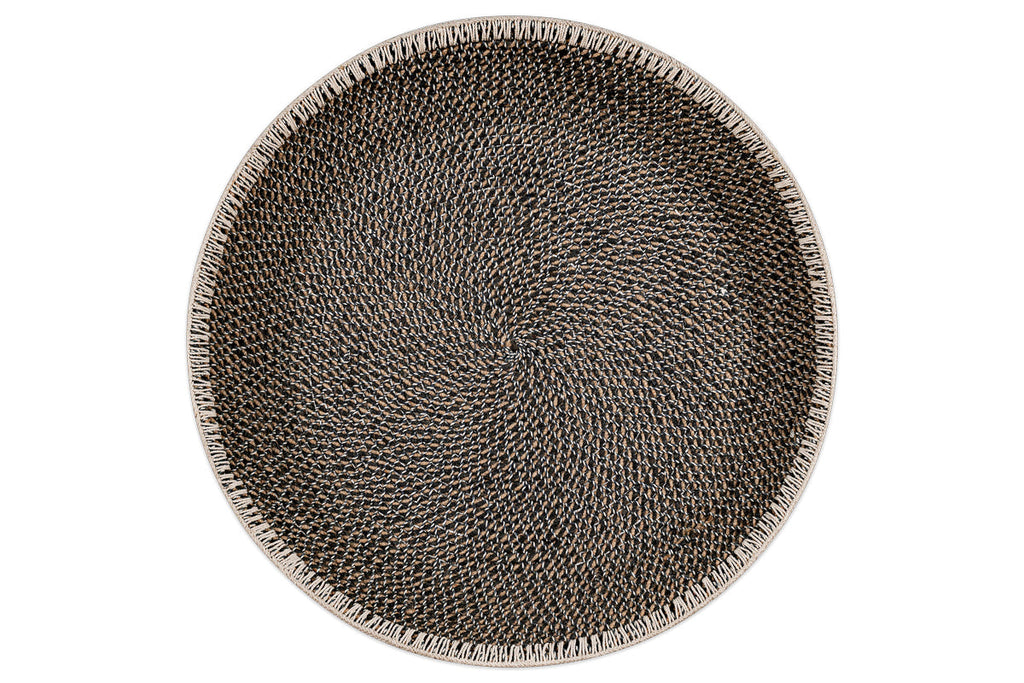 Décoration murale Sadie Basket - Noir et naturel