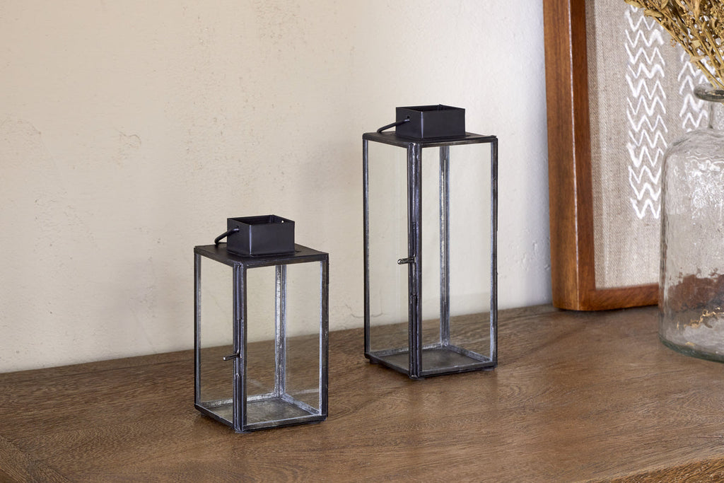 Lanterne de table Sia Mini - Noire