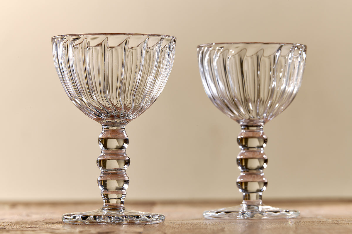 Verres à sherry Santosa - Transparents (Lot de 2)