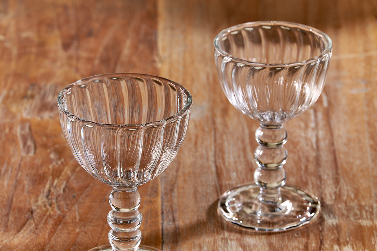 Verres à sherry Santosa - Transparents (Lot de 2)