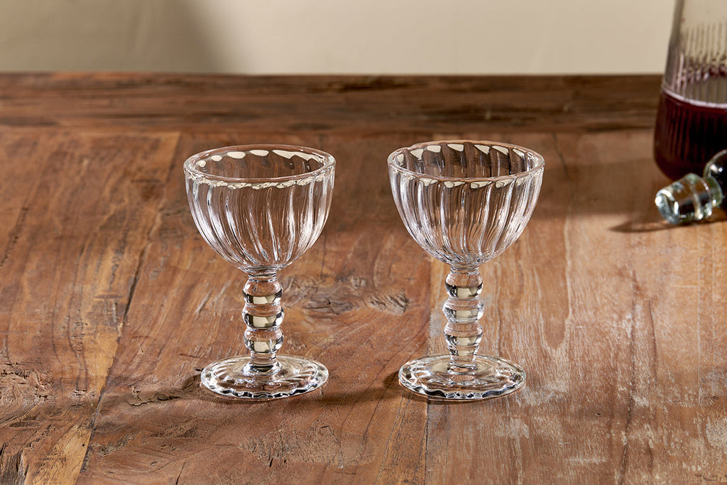 Verres à sherry Santosa - Transparents (Lot de 2)