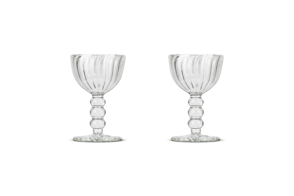 Verres à sherry Santosa - Transparents (Lot de 2)