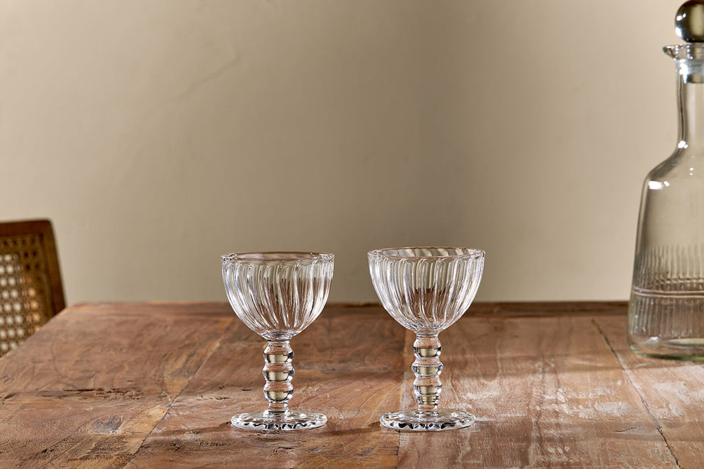 Verres à sherry Santosa - Transparents (Lot de 2)