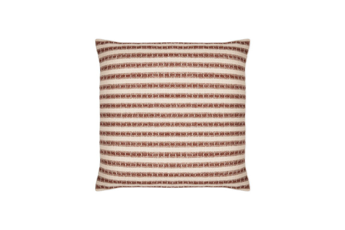 Housse de coussin en laine Sanval - Bordeaux