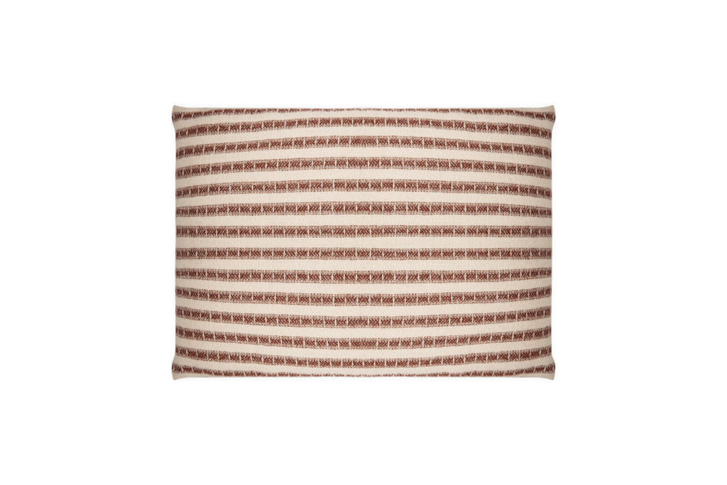 Housse de coussin en laine Sanval - Bordeaux