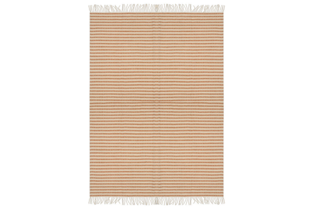 Couverture en laine Sanval - Rouille