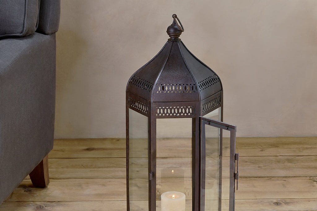 Lanterne Shalena - Rouille