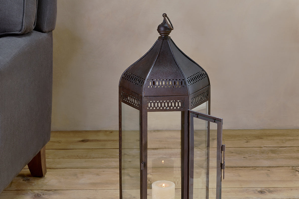 Lanterne Shalena - Rouille