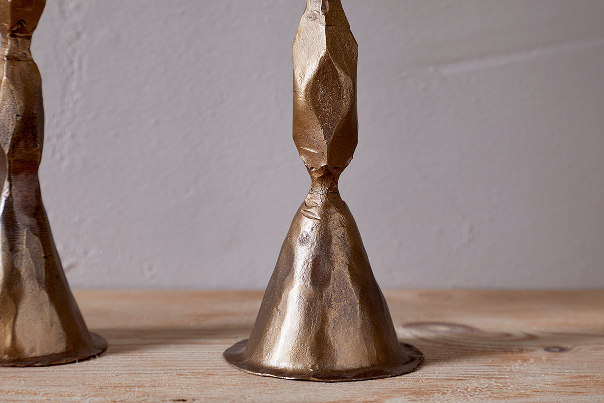 Bougeoir Shani - Laiton antique