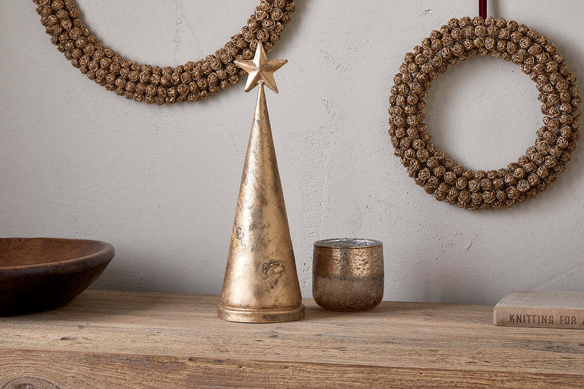 Clochette d'arbre Talna - Laiton antique