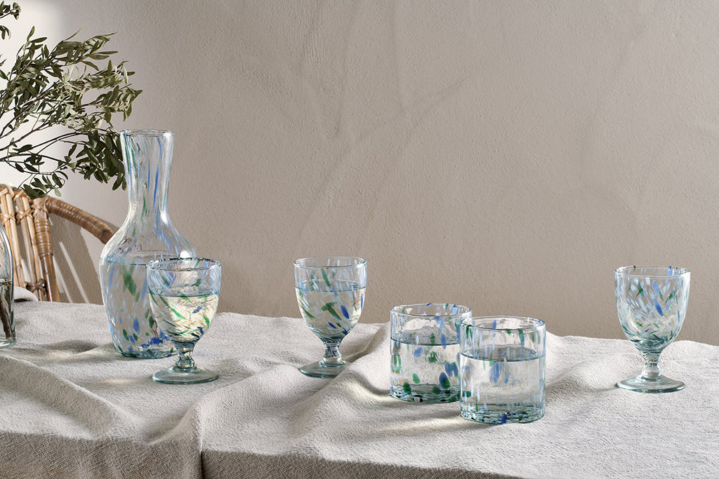 Carafe Taja - Bleu mer