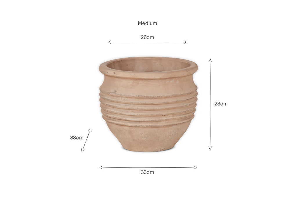 Jardinière Ullu en terre cuite - Terre cuite