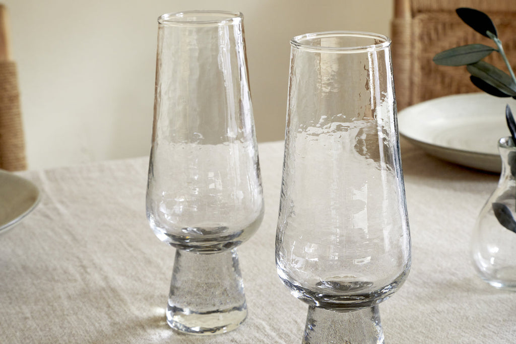 Verres hauts Visla - Transparents (Lot de 4)
