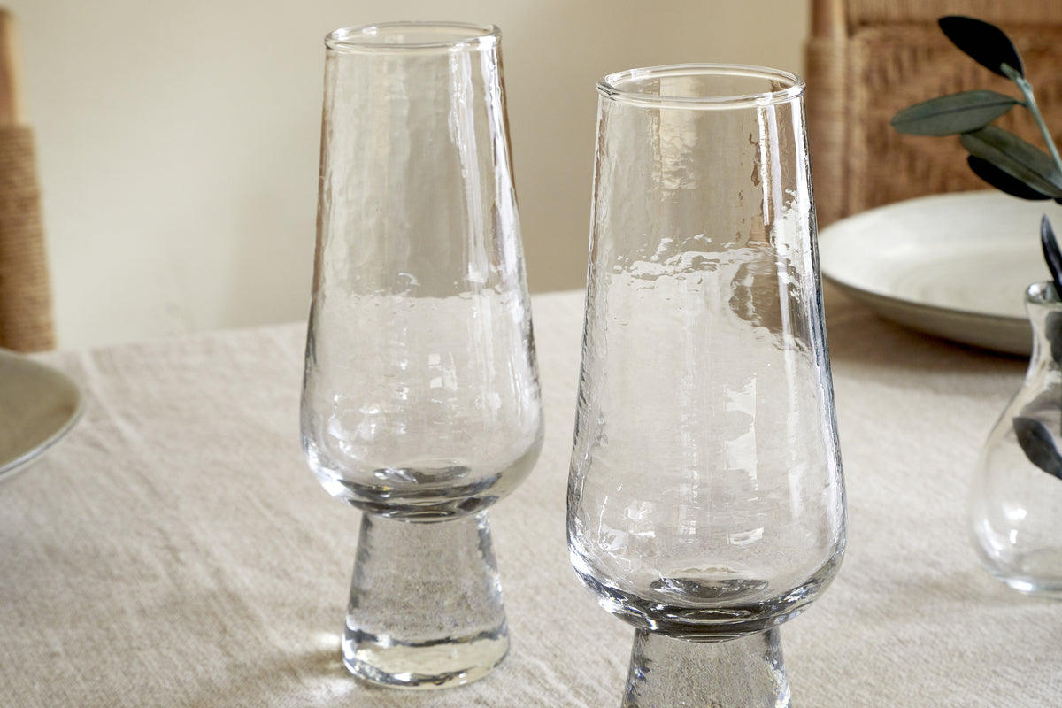 Verres hauts Visla - Transparents (Lot de 4)