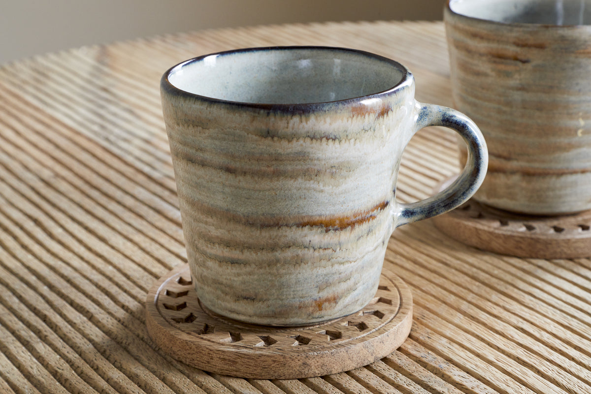 Tasses Vizo - Grises (Lot de 2)