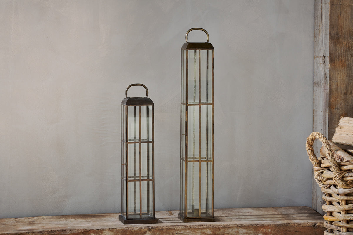 Lanterne Vemula - Laiton antique