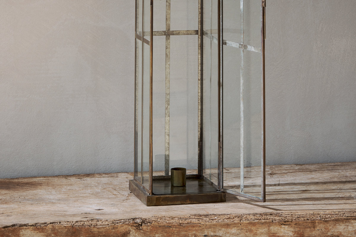 Lanterne Vemula - Laiton antique