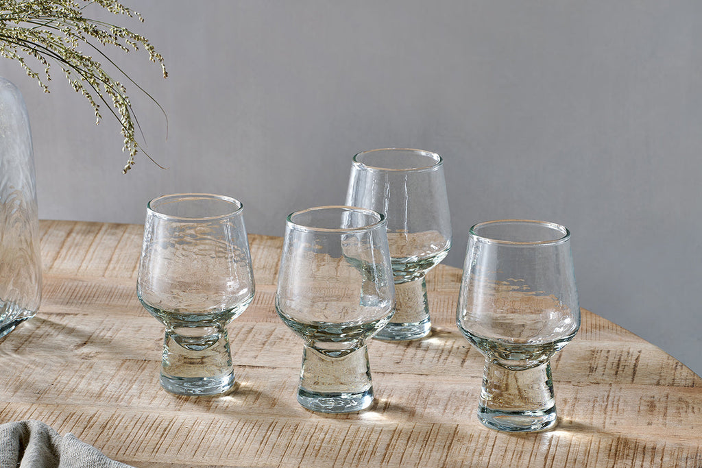 Verre Visla - Fumé clair (Lot de 4)