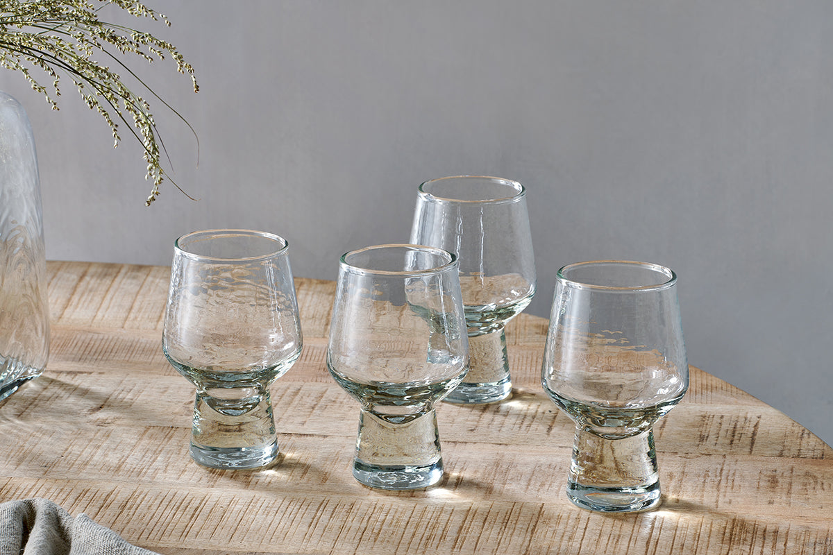 Verre Visla - Fumé clair (Lot de 4)