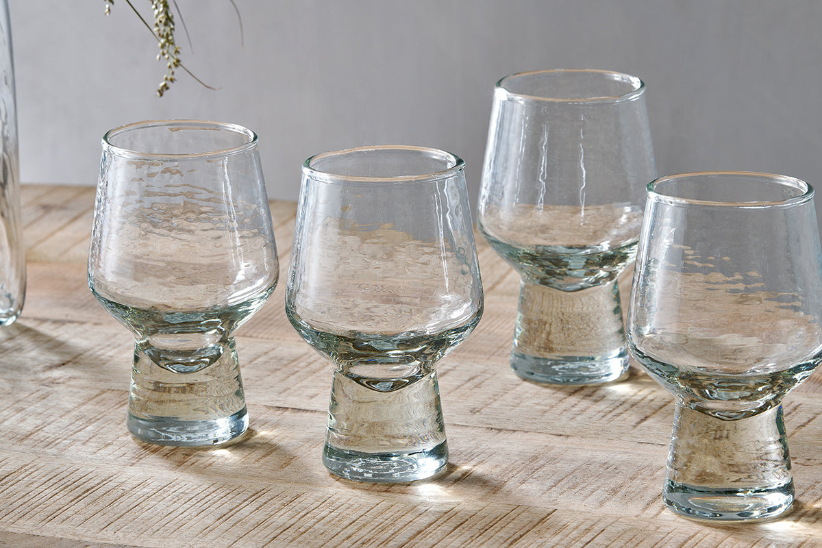 Verre Visla - Fumé clair (Lot de 4)