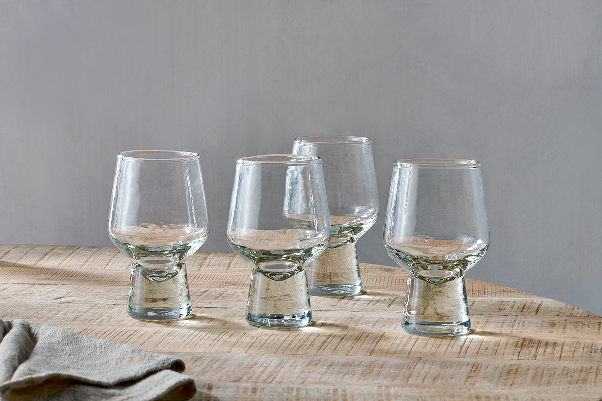 Verre Visla - Fumé clair (Lot de 4)