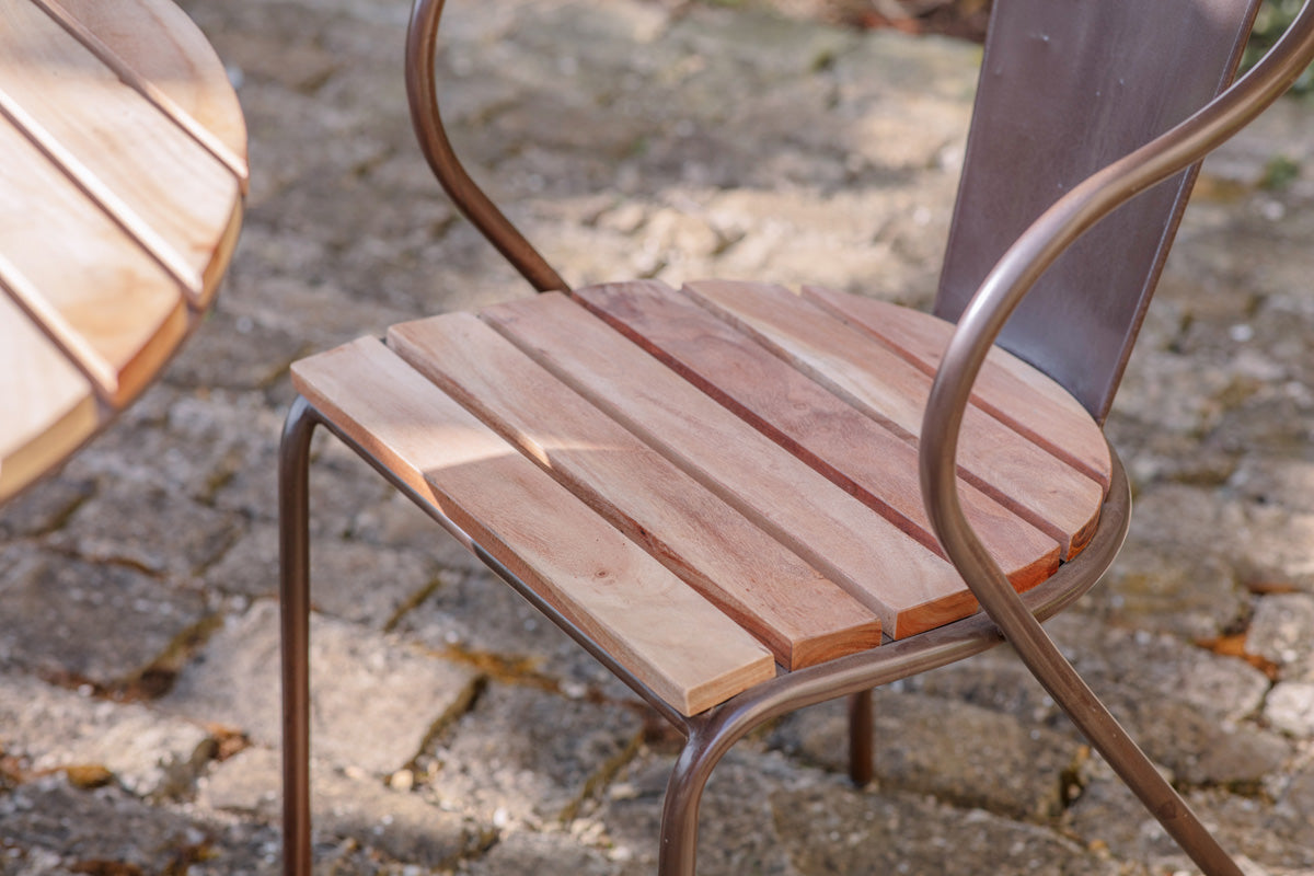 Chaise de jardin Vivika - Naturelle