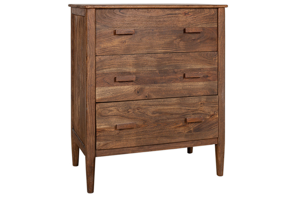 Commode Anbu en acacia - Noyer lavé
