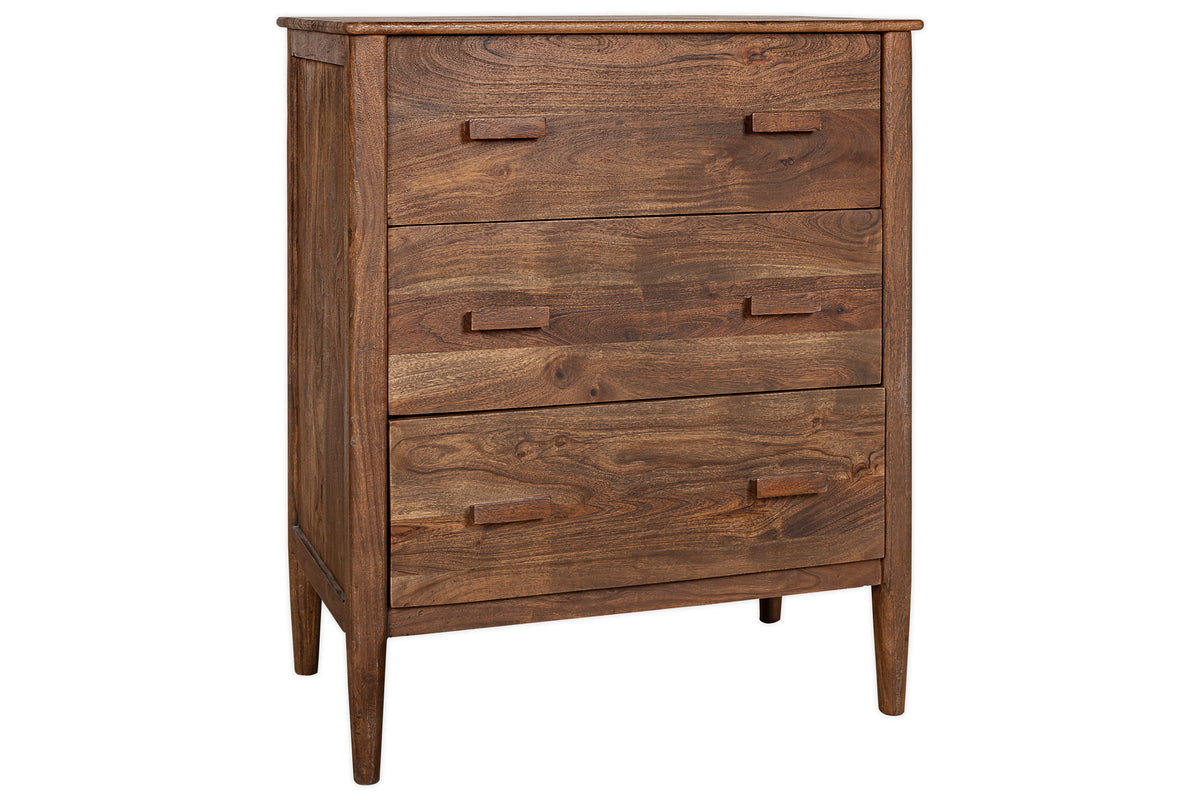 Commode Anbu en acacia - Noyer lavé