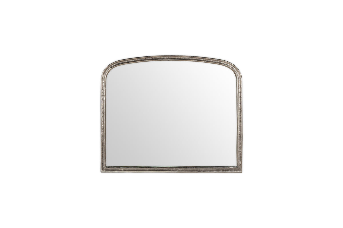 Miroir mural Almora - Nickel antique
