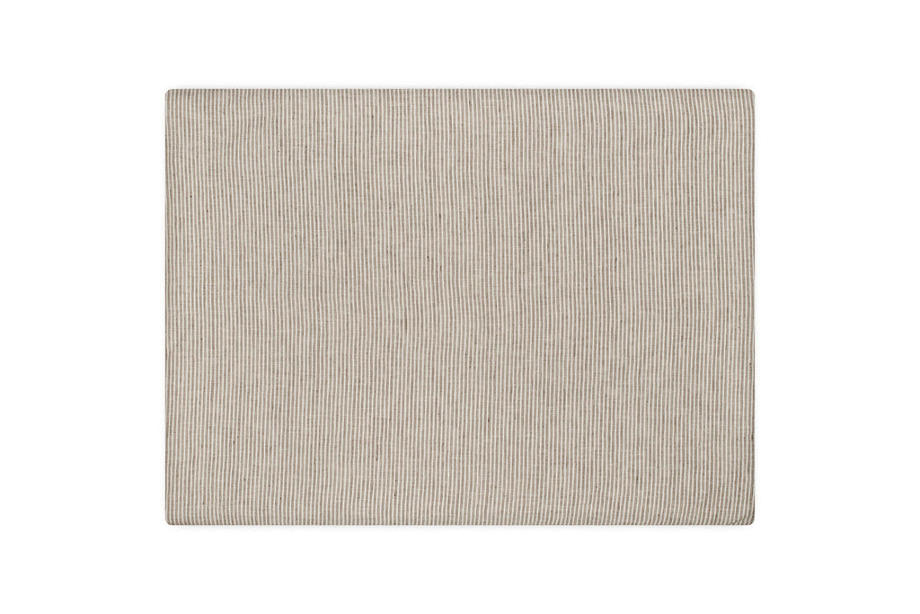 Taies d'oreiller Borba en chanvre et coton pour femme au foyer - Espresso