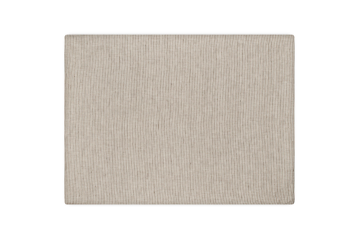 Taies d'oreiller Borba en chanvre et coton pour femme au foyer - Espresso