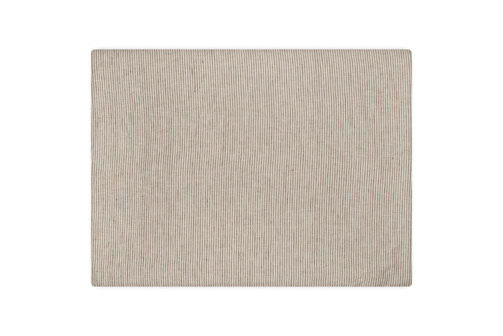 Taies d'oreiller Borba en chanvre et coton pour femme au foyer - Espresso