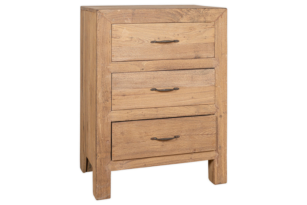 Commode Iya en bois recyclé - Naturel - Petit modèle