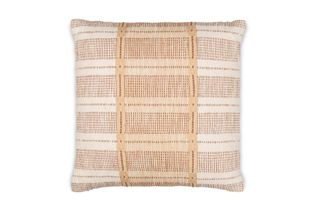 Housse de coussin en coton Nayika - Rouille