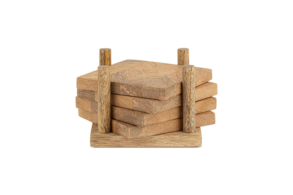 Dessous de verre Nalbari - Naturel (Lot de 4)