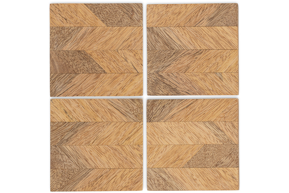 Dessous de verre Nalbari - Naturel (Lot de 4)