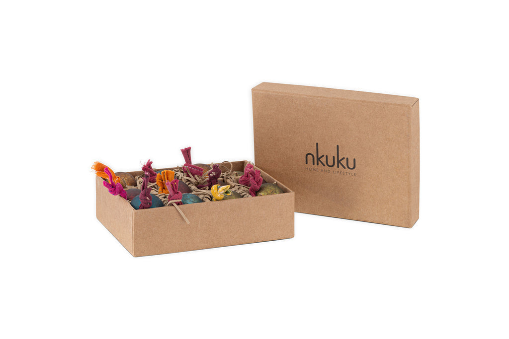 Oko Mini Boules de Noël - Mat Assortiment (Lot de 12)