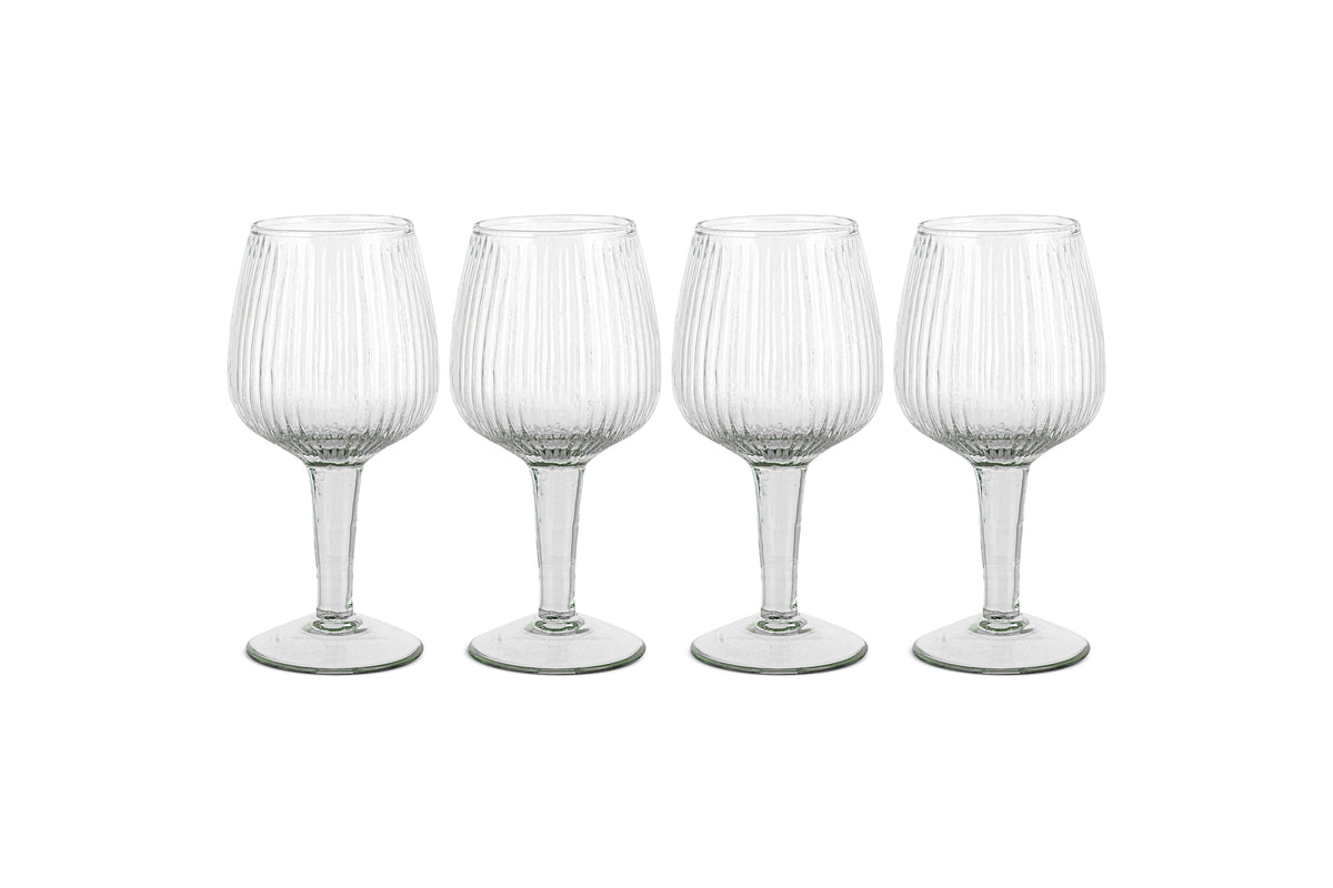 Verres à vin Otuba - Transparents (Lot de 4)