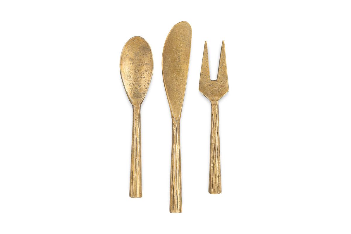 Service de table Roda - Laiton antique (lot de 3)