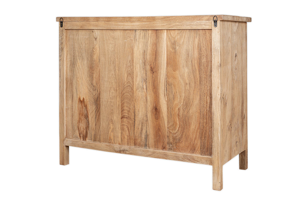 Commode rainurée Vivan - Naturel