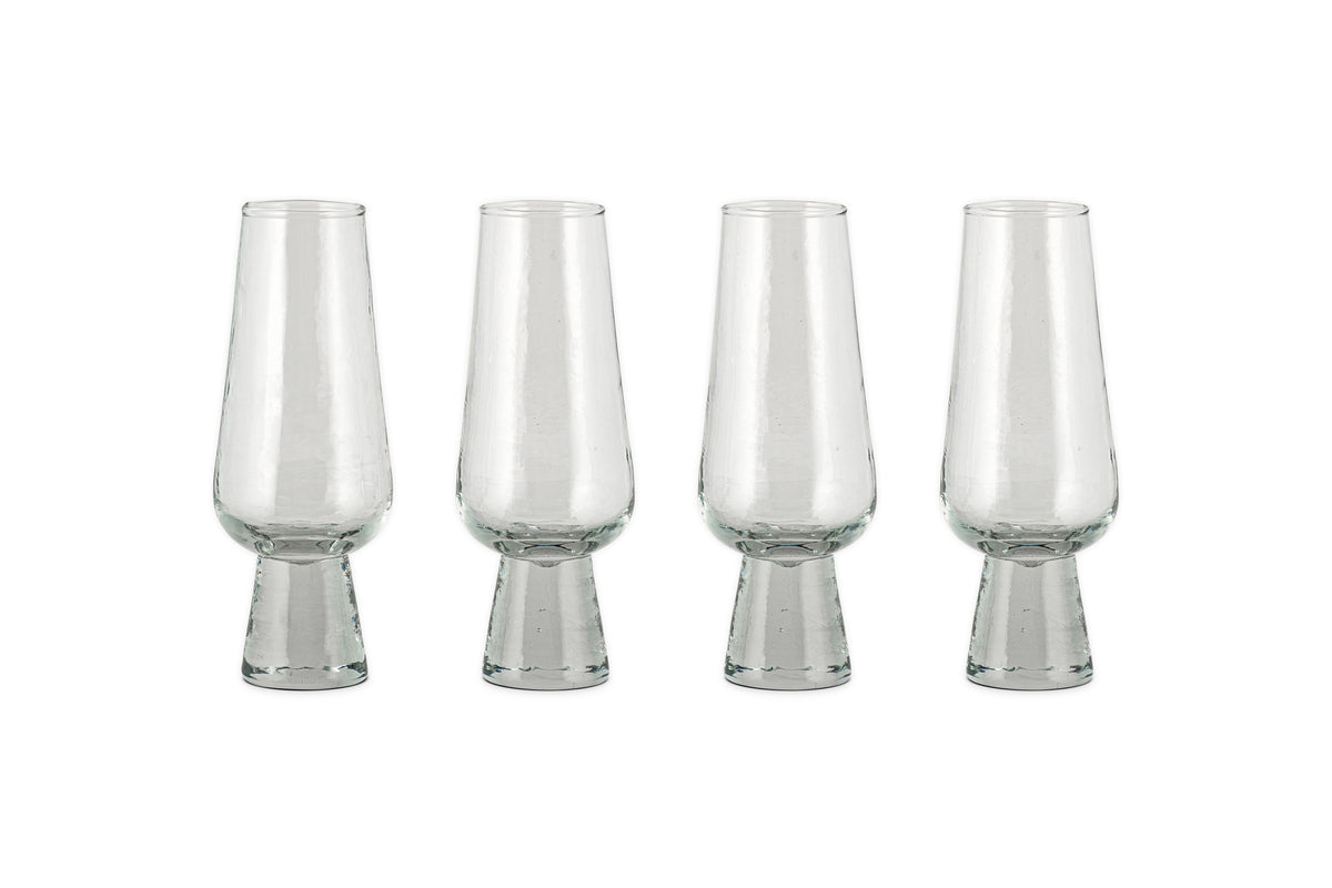 Verres hauts Visla - Transparents (Lot de 4)