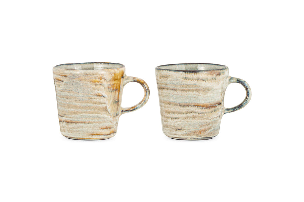 Tasses Vizo - Grises (Lot de 2)