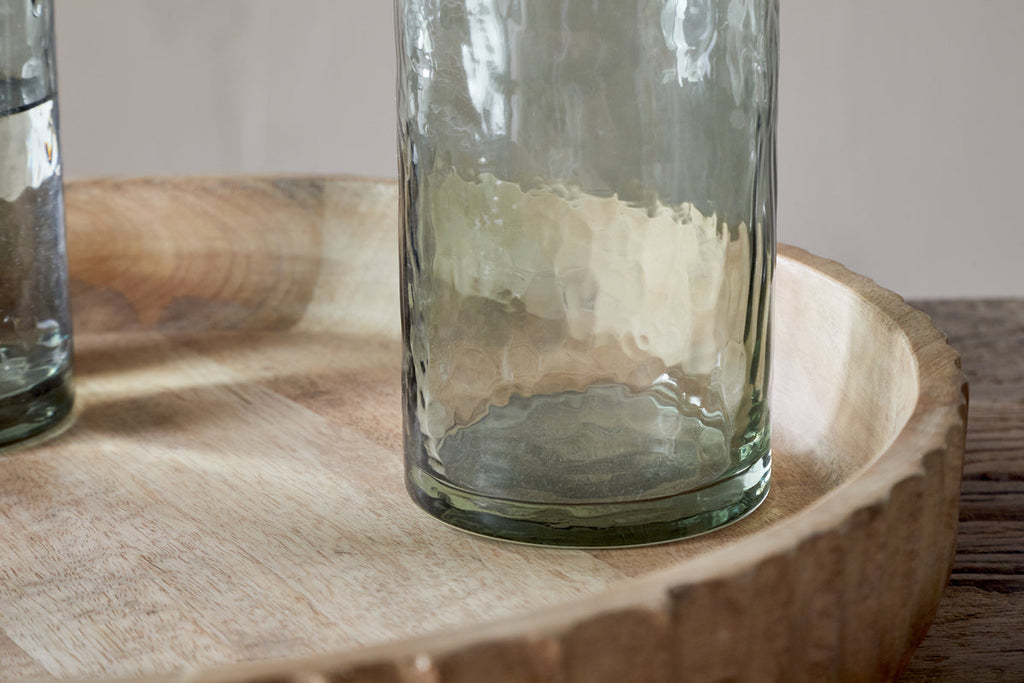 Yala Hammered Highball - Vert sauge (Lot de 4)