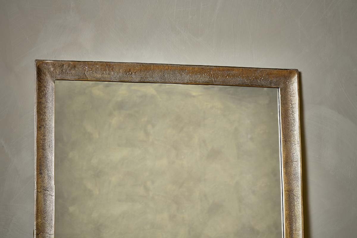 Miroir sur pied Yadur - Laiton antique