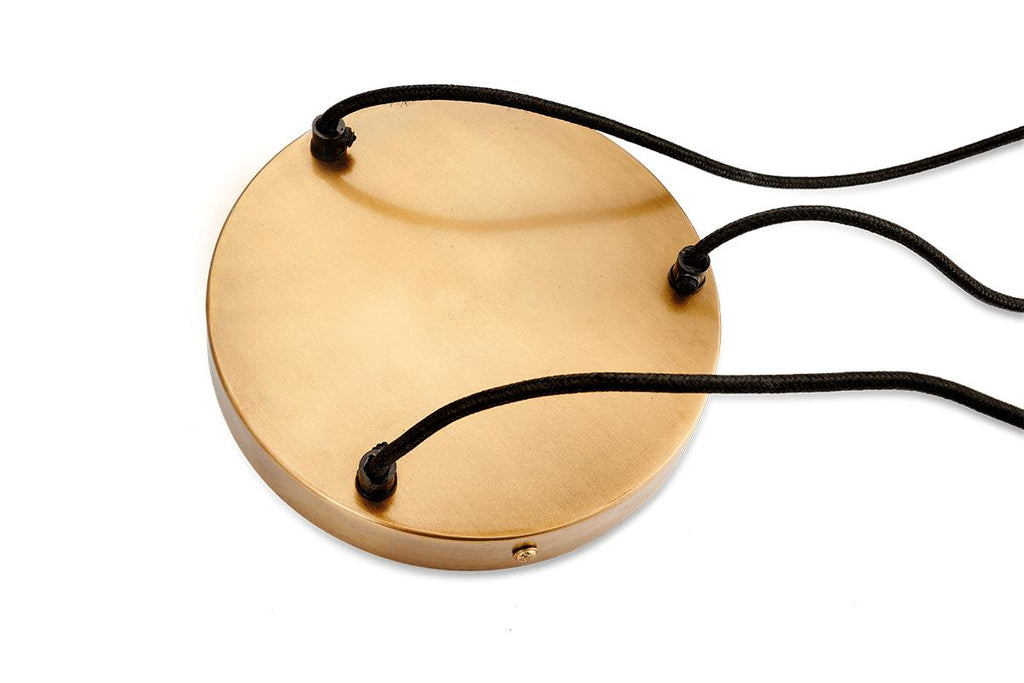 Suspension Ziva en verre recyclé - Transparent